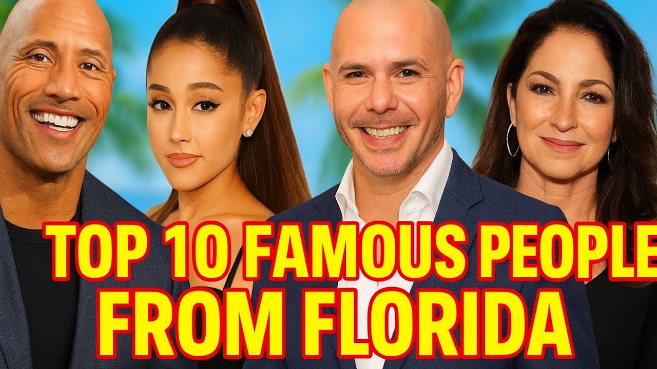 Who Are Some Famous People In Florida
