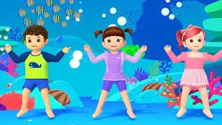 Head, Shoulders, Knees \u0026 Toes | Nursery Rhymes \u0026 Kids Songs | Kongsuni English| Kongsuni and Friends