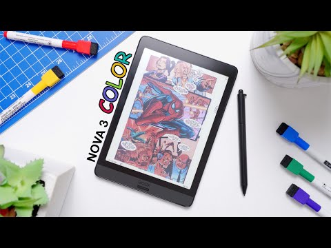 Update Boox Nova 3 컬러 리뷰: 안드로이드의 컬러 전자 잉크?!