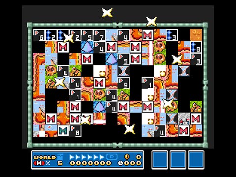 super mario bros 3 all worlds