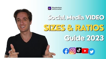 Social Media VIDEO SIZES & RATIOS (Complete Video Size Guide 2024)