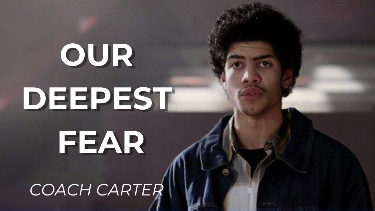 Coach Carter - Our Deepest Fear - YouTube