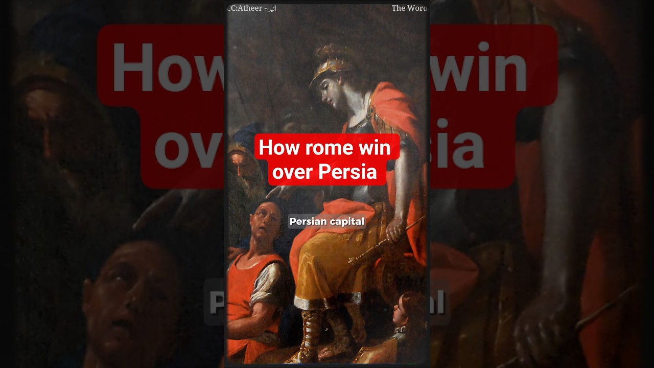 The Greatest Power Flipped by Rome to Persia. #history