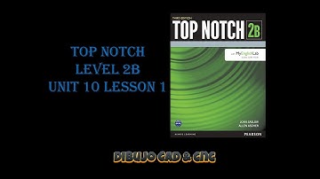 Top Notch Level 2B Unit 10 Lesson 1 Answers