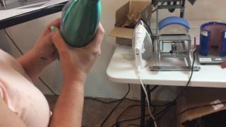 How to put HTV on aluminum bottles or cups(yeti style)