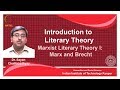 noc18-hs31-Lecture 21-Marxist Literary (I): Marx and Brecht