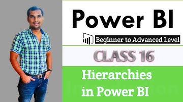 Hierarchies in Power BI – Power BI Generated and Custom Hierarchy