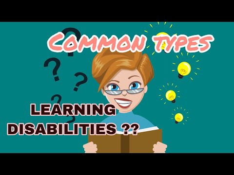 COMMON TYPES OF LEARNING DISABILITIES IN SCHOOL ?  | MOST AREAS AND SKILLS | SIMPLY MISS J