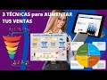 Conoce las 3 técnicas para aumentar tus ventas y domina las herramientas digitales