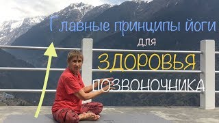 Главные принципы йоги для здоровья позвоночника | Татьяна Марина Главные принципы йоги для здоровья позвоночника | Татьяна Марина