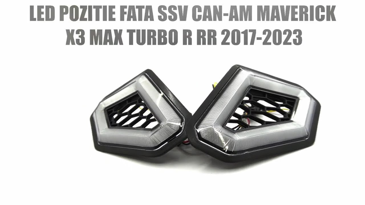 LED POZITIE FATA SSV CAN AM MAVERICK X3 MAX TURBO R RR 2017 2023 MTVPH0469