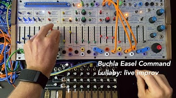 Lullaby: Buchla 208c Easel Command live west coast avant-garde synthesizer electronic music