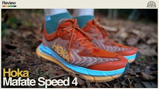 An ultra-capable trail runner! // HOKA MAFATE SPEED 4 // Ginger Runner Review screenshot 5