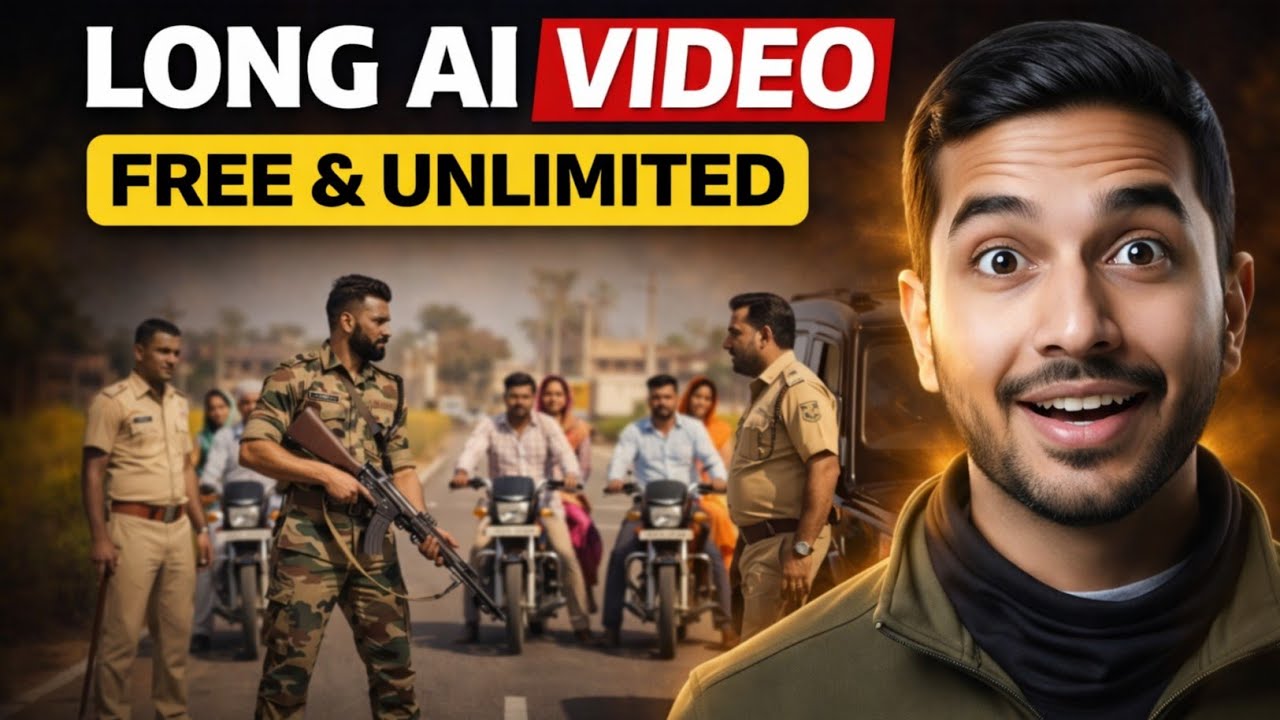 How to Make Perfect Ai Long Video FREE | Ai Se Long Video Kaise Banaye | BRT Army Full Tutorial 