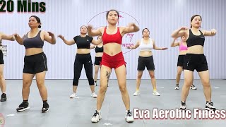 20 Min Aerobic Workout Morning & Afternoon Routine to Lose Weight Fast | Eva Aerobic Fitness