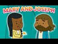 Mary and joseph  gods story wordless