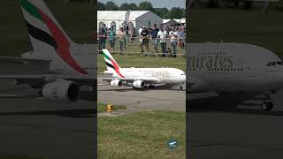 Giant Scale RC A380 Takeoff &amp; Pilots Revealed! 🕹️ #RCJet #ModelAviation