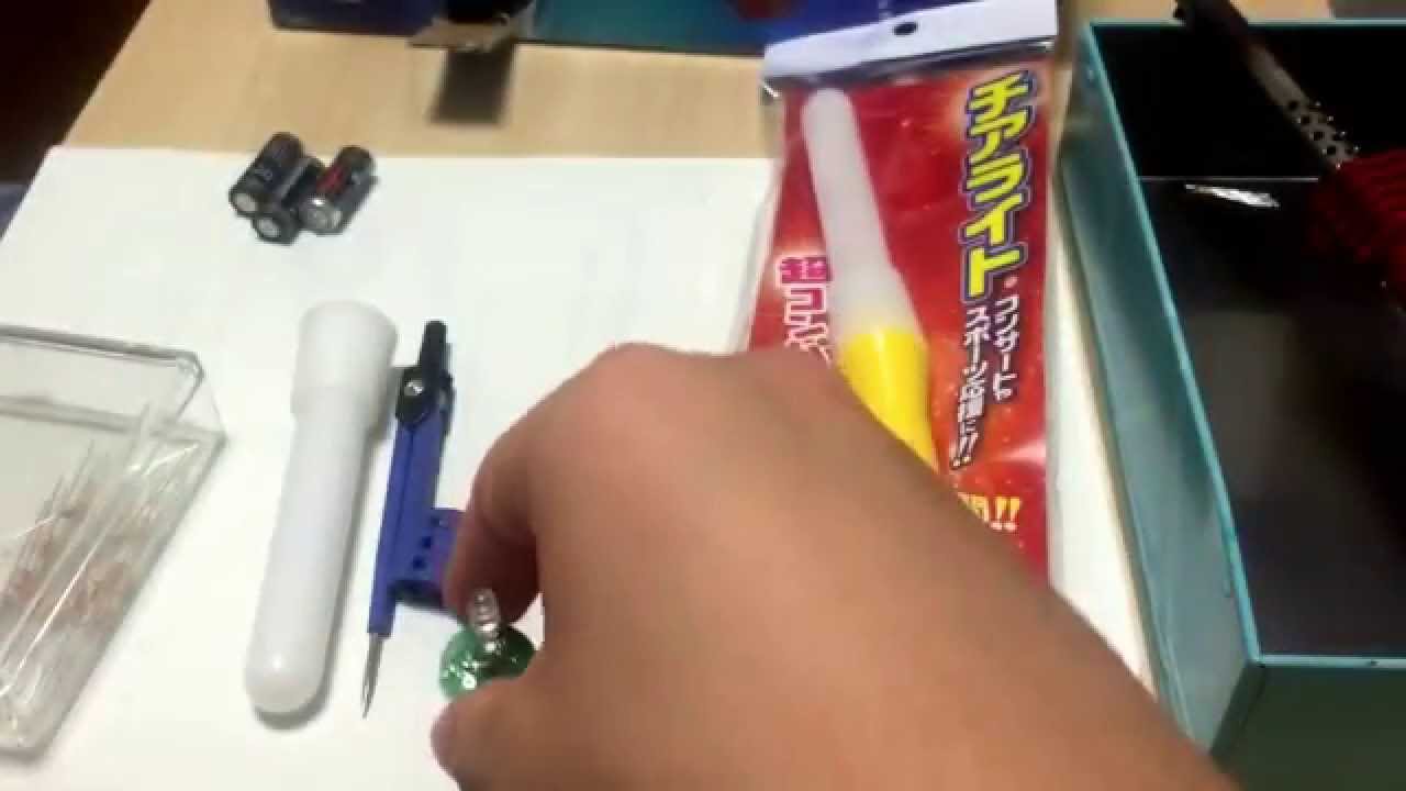改チアを作ろう！(黄色、ハイパワーLED) - YouTube