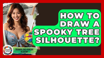 How To Draw A Spooky Tree Silhouette? - Drawing and Painting Academy