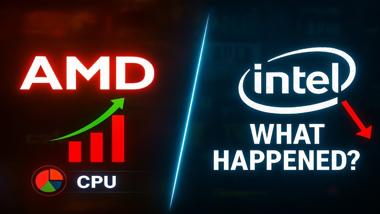 AMD's Gaming CPU Market Share Rises Past 40% on Steam Hardware Survey, Intel Stumbles