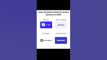 Tools you need to START A BUSINESS
