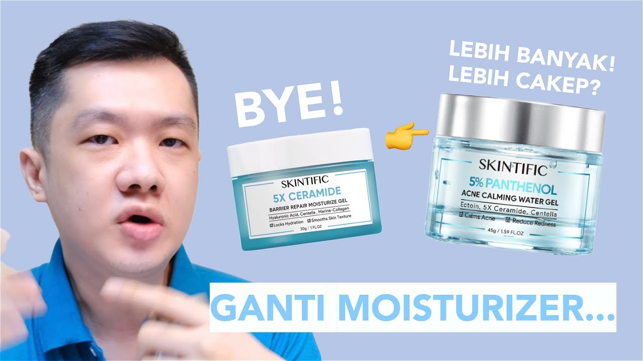 Bye 5X Ceramide?! Review 1 bulan pake SKINTIFIC 5 Panthenol Acne