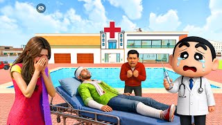 Jack Shinchan Ne Hospital Open Kiya Or Jack Accident Ho Gaya Indian Theft Aura Simulator