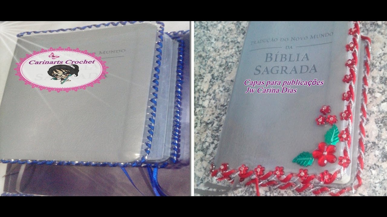 CAPA PARA LIVROS  (como furar o plástico )