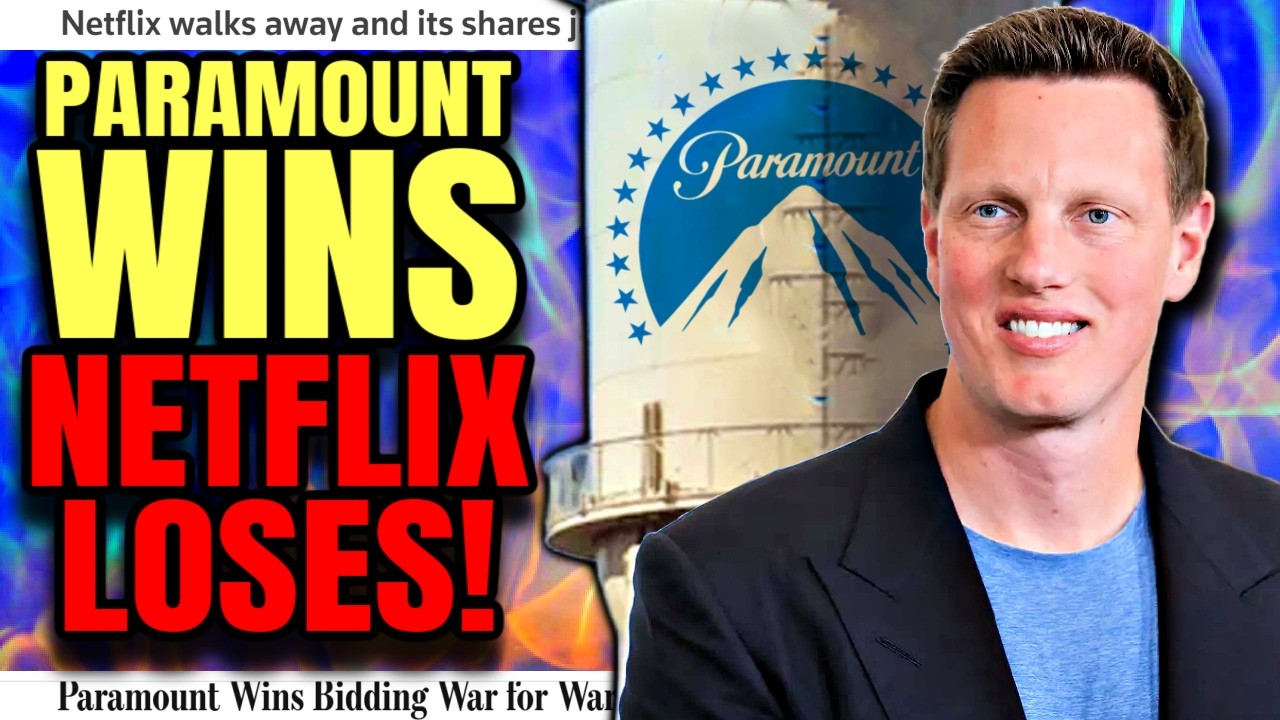 Paramount WINS! Netflix LOSES! California Tries to STOP Warner Bros Sale at LAST MINUTE! CNN Panic!