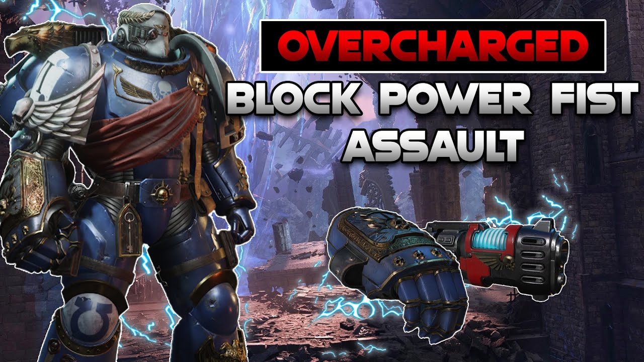 OVERCHARGED Block Power Fist Assault BLOWS CHAOS AWAY in Hard Strats - Space Marine 2