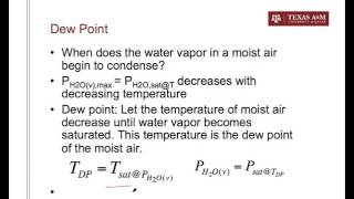 Psychrometrics Introduction