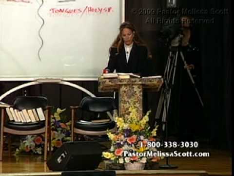 Pastor Melissa Scott teaching on Women Speaking in...