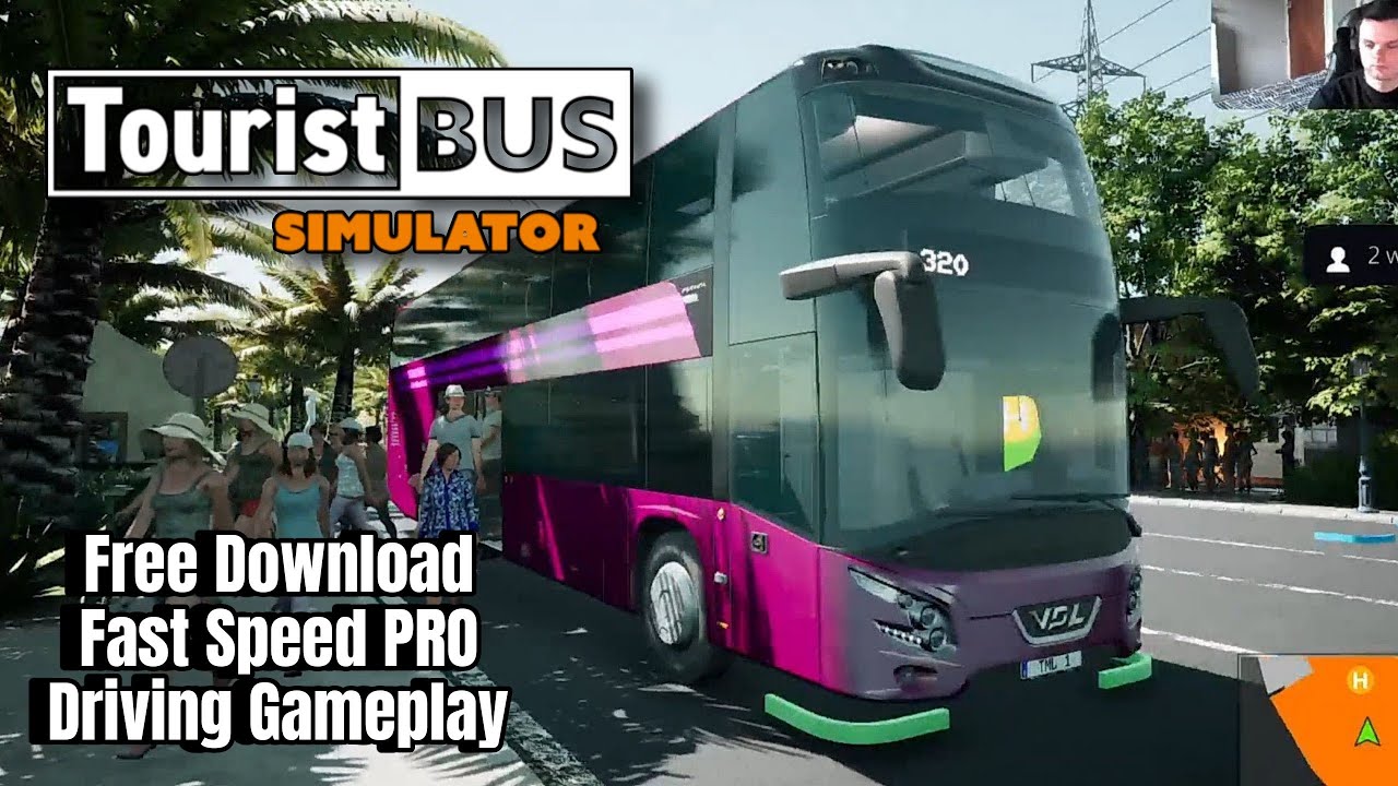 Tourist Bus Simulator Free Download Fast Speed PRO Driving Gameplay 