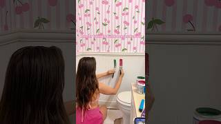 Painting The Bathroom Wainscoting