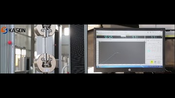 Test show of computer control electronic universal testing machine