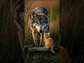 Save the Kitten From the Wolf ✨❤ #airebooted #animals #kitten #save #love