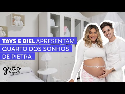 TAYS E BIEL REVELAM DETALHES DO QUARTO DE PIETRA