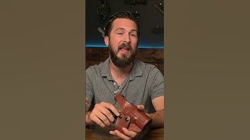 A Little Bit of Education & a Lot of Fun - Leather OWB CrossDraw Holster C128 SWAN