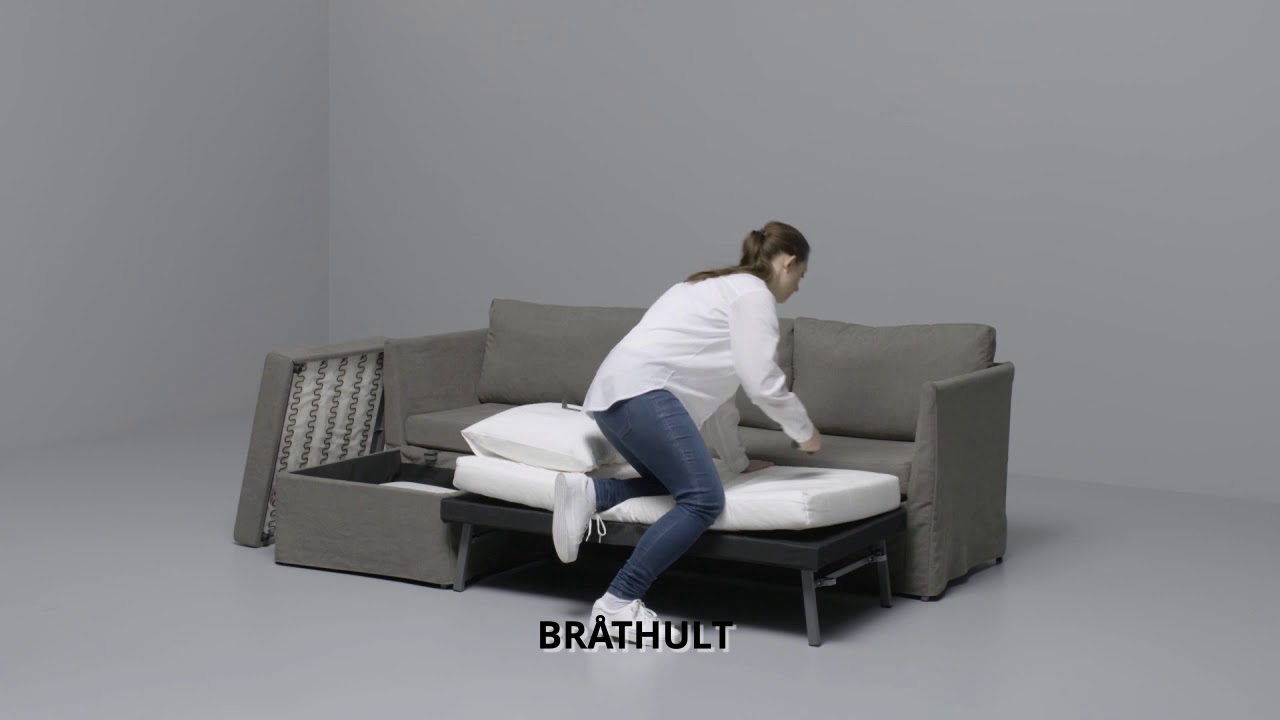Cómo convertir un sofá BRÅTHULT en una cama en un pispás - thptnganamst.edu.vn