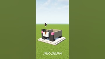 Making Cute Raccoon in Minecraft #shorts #minecraft #minecraftshorts #trending #cuteraccoon