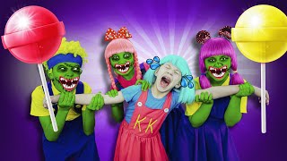 Zombie Lollipop Song + Zombie Epidemic | Nursery Rhymes & Kids Songs