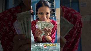 My first youtube payment 😍💰 | Mini Vlog | #firstpayment #minivlog