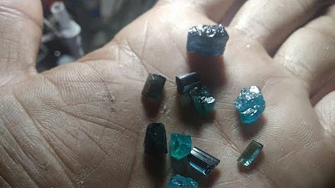 Onde é encontrada a turmalina Paraíba?