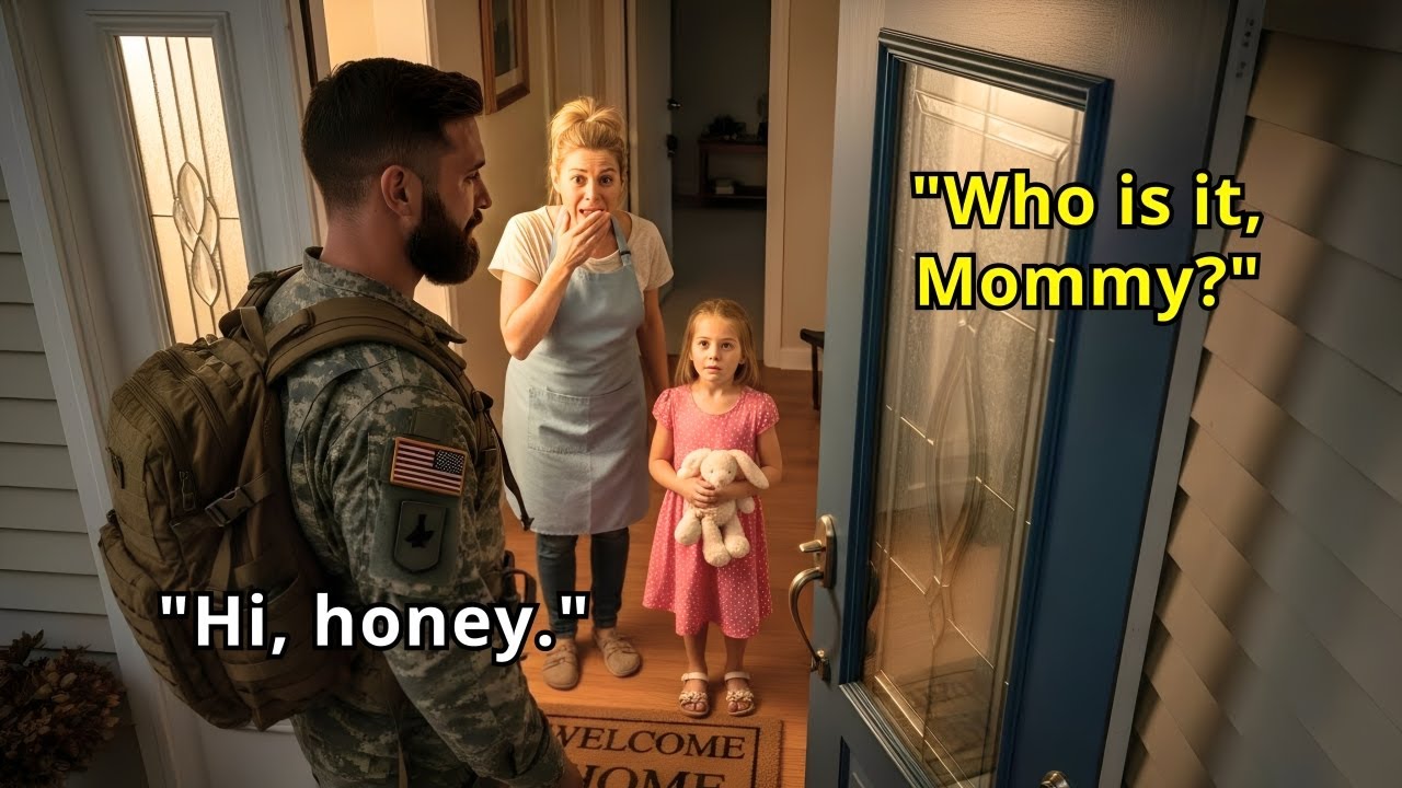 Soldier Came Home and RANG THE DOORBELLl... His Family COULDN'T BELIEVE It