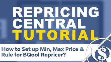 How to Set up Min, Max Price & Rule for BQool Repricer
