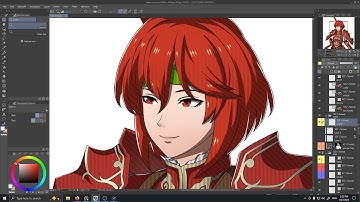 Commission Log: Minerva in Fates Style (Part 8)