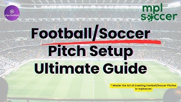 How to Create a Football/Soccer Pitch in Python w/ mplsoccer | Draw a Football/Soccer Pitch Python