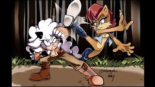 Lanolin the Sheep Is Sally Acorn In IDW Sonic?