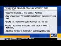 Two people rescued after apartment fire in Marietta