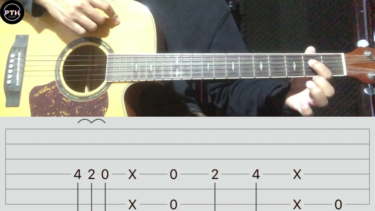 အဖေနဲ့အမေနေတဲ့အိမ် guitar intro & V1+V2 tutorial